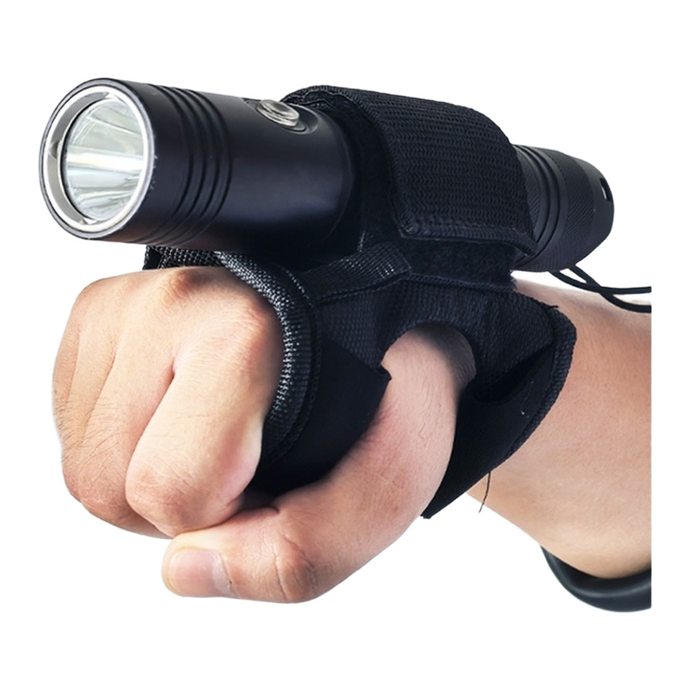 Secure Flashlight Wrist Strap Neoprene 20mm to 38mm Diameter Compatibility