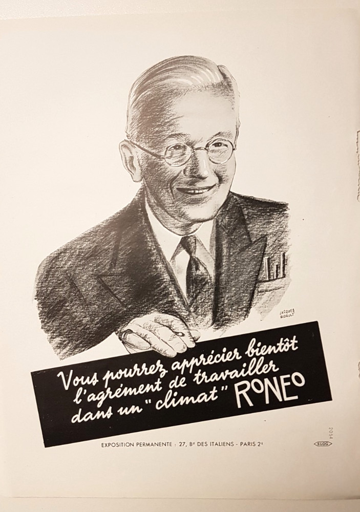 Press advertisement: RONEO 1947