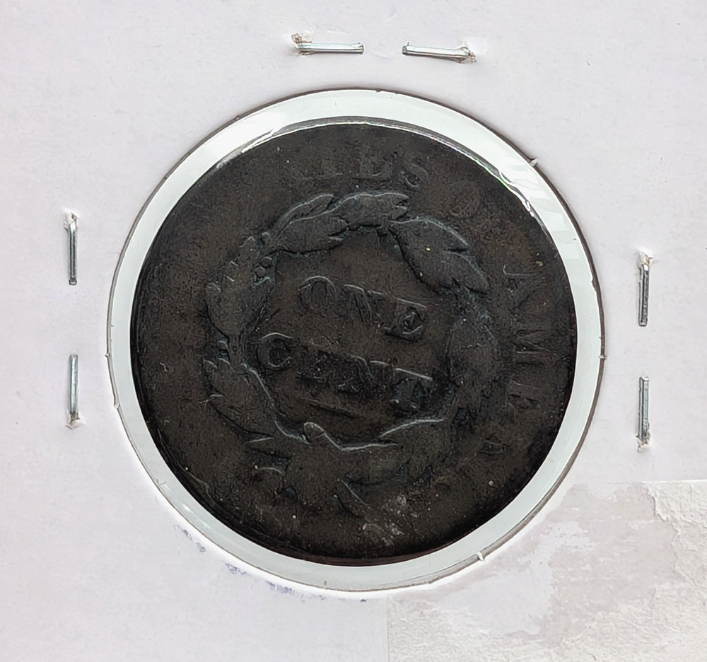 1832- US Coronet Head Large Cent- About Good