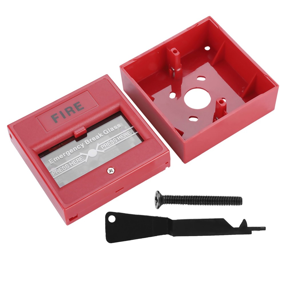 Emergency Door Release Glass Break Alarm Button Fire Alarm Exit Release Switch b