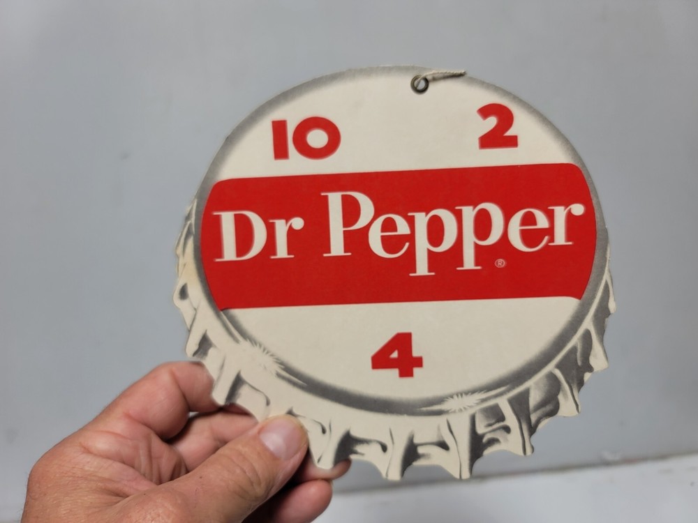 Dr pepper Sign Advertising Paper Fan pull