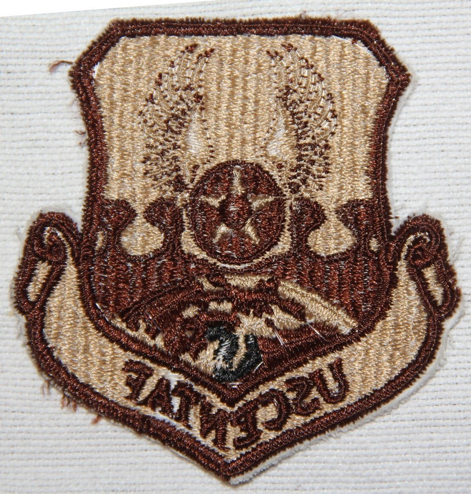 ORIGINAL USAF USCENTAF PATCH, DESERT CAMO
