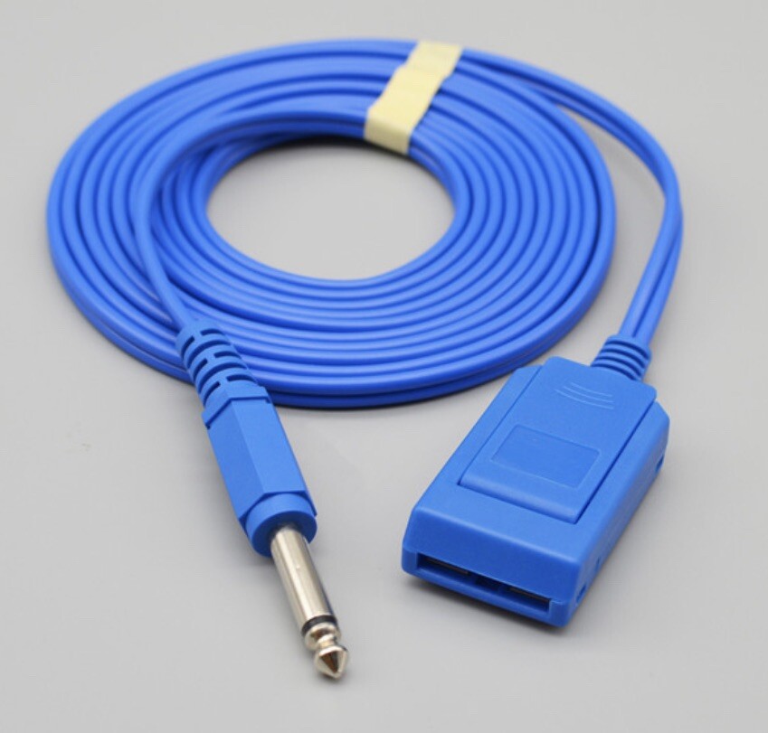 ElectroSurgical Cable REM Plug, Reusable. Bx/1 PCS. Other Models Available.