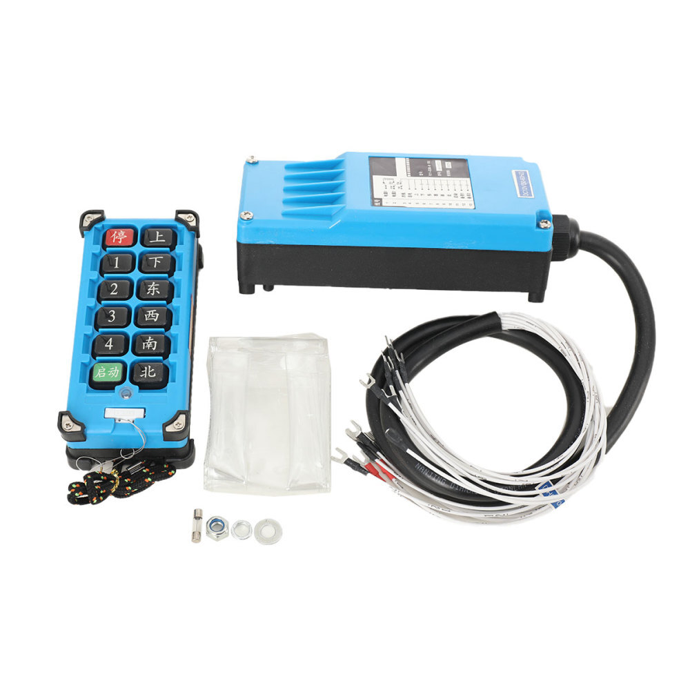 DC12V Industrial Remote Control Wireless for Transmitter+Receiver Hoist Crane US