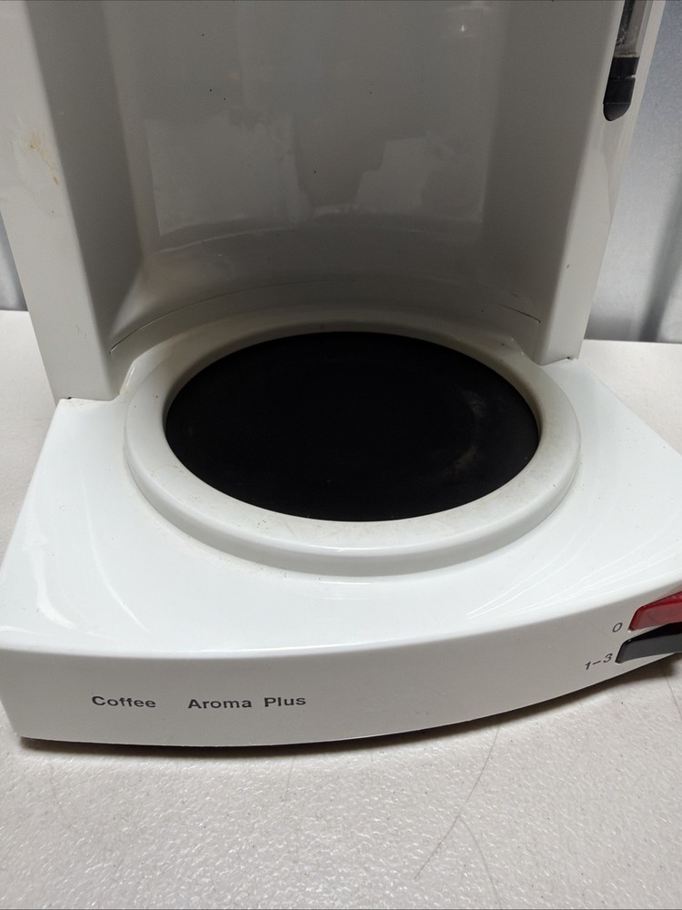 KRUPS Compact Aroma 12 Cup Coffee Maker White Type 134B