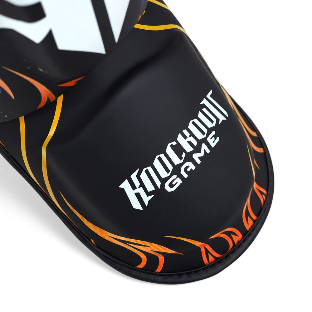 Ground Game Flames shin guards