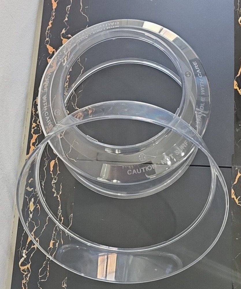 NuWave Pro Infrared Oven (20321 - 20329 ) Clear Plastic Dome w/ extender ring