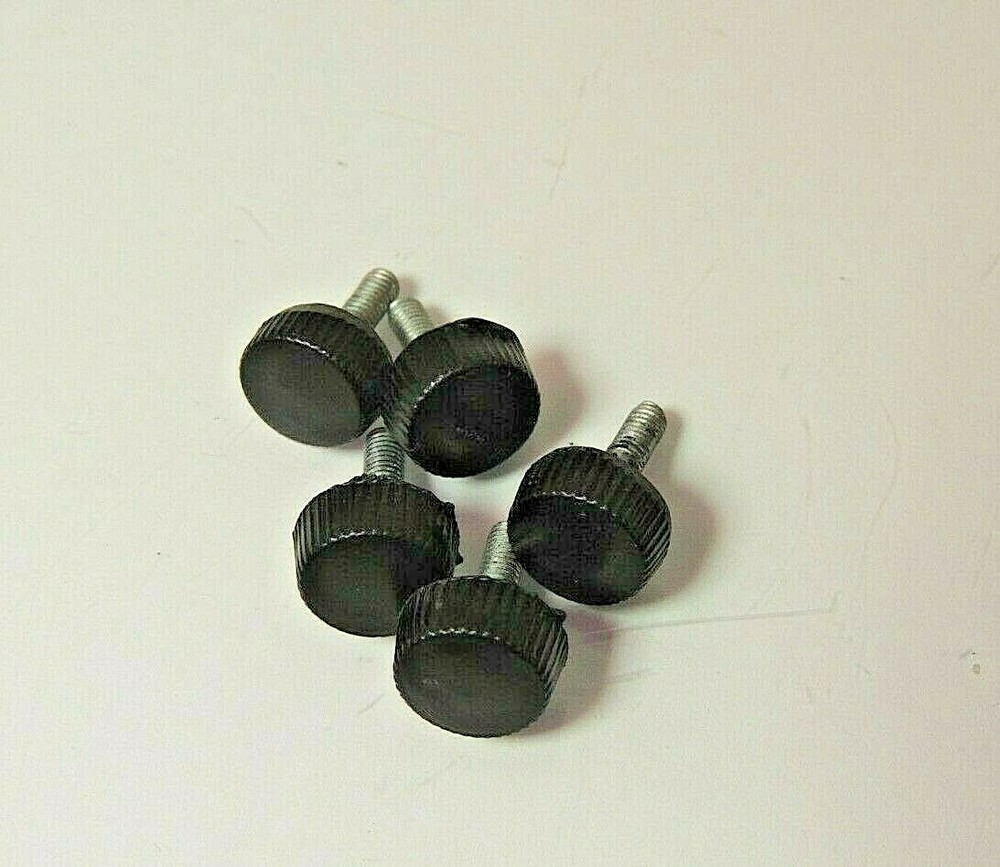 (2) Boss Replacement Thumb Screws for Compact Effects Pedals Thumbscrew BLACK