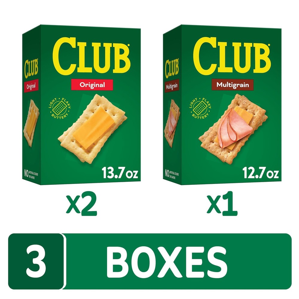 , Lunch Snacks, Snack Crackers, Variety Pack (3 Boxes)