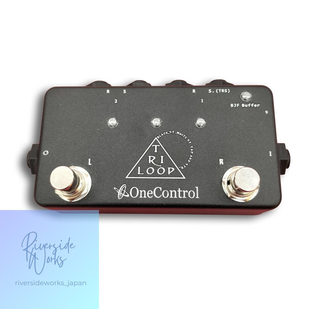 ONE CONTROL TRI LOOP Effect Pedal for Guitarists JP