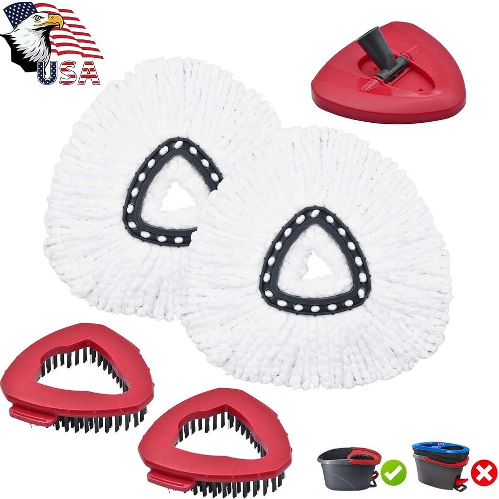 For O-Cedar Easy Wring Rotating Replacement Mop Base Parts Refill Head Disc kit