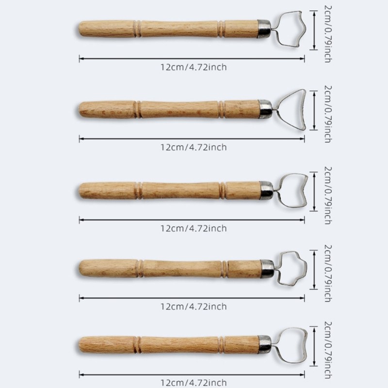 Handle Pottery Carving Tool Ceramic Shaping Scraper Tool Pottery Tool