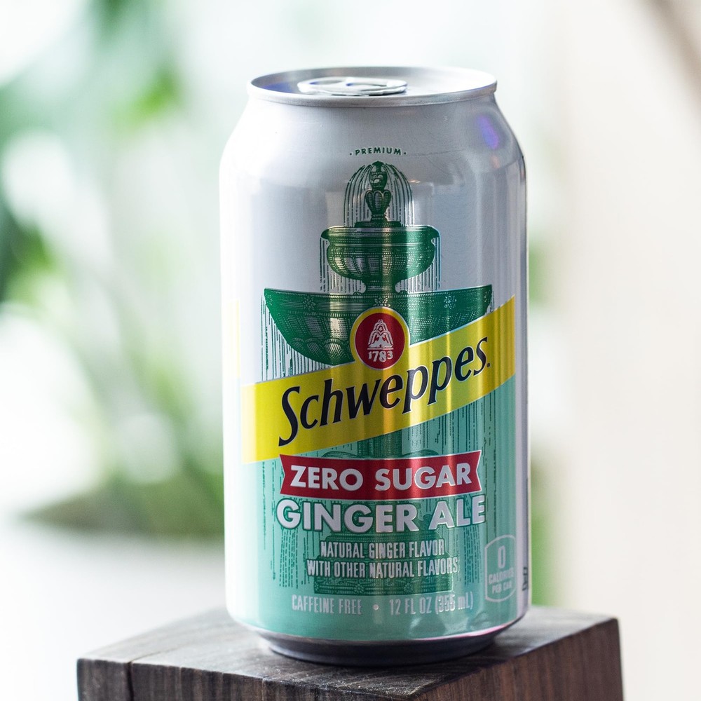 Schweppes Zero Sugar Ginger Ale - Refreshing, Crisp, Delicious - 12, 12oz Cans