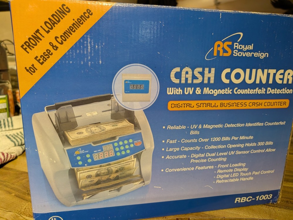 Royal Soverign Bill Counter RBC-1003