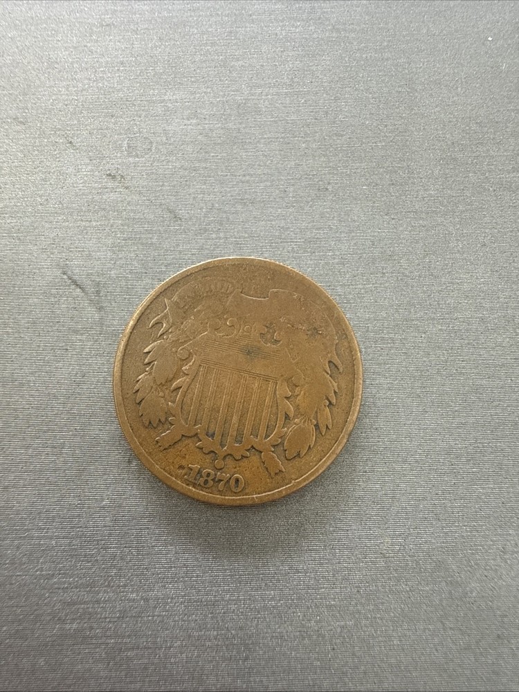 1870 Two Cent Piece #10673