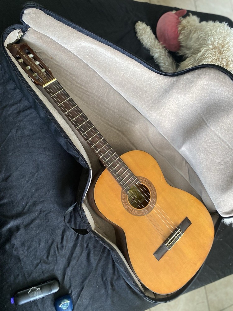 Suzuki No. 32 classical guitar.