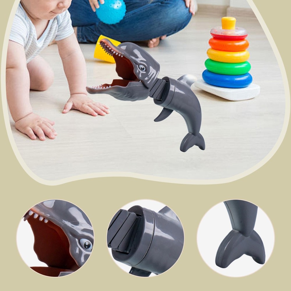 Dolphin Grabber Toy Snapper Extendable Arm