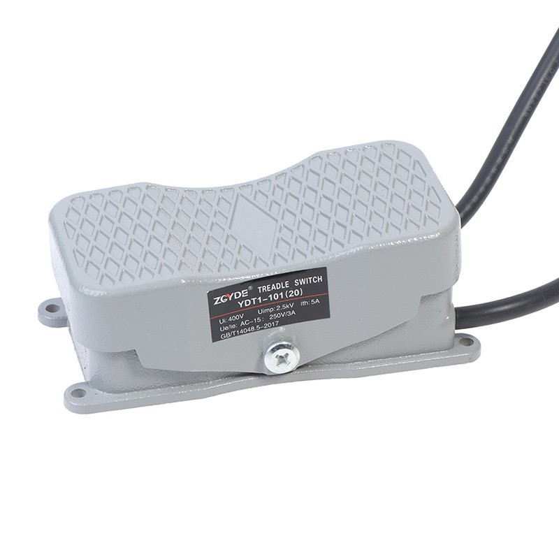 YDT1-101 Foot Switch Pedal Foot Control reverse Switch 250V 5A double control