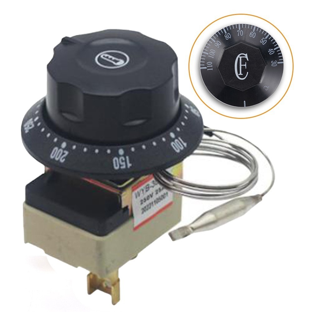 Mechanical Temperature Controller with Wide Range for Ovens and Heating Devices