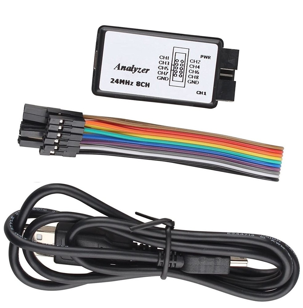 USB Logic Analyzer for ARM FPGA Debugging Tool 24M Sampling 8 Channels