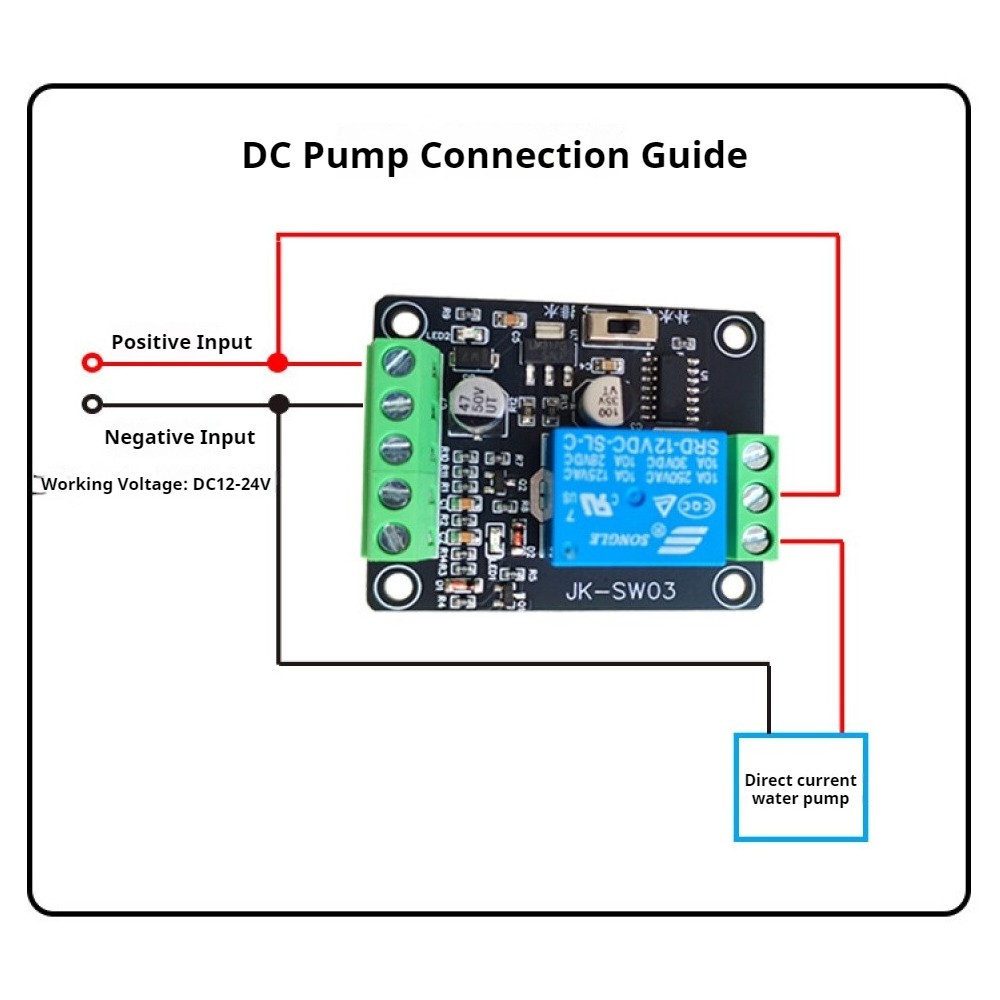 Electrode Water Level Controller Board Liquid Level Detector for Water Tank