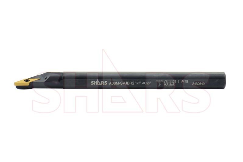 SHARS 1/2" RH A08M-SVJBR-2 Coolant Through Indexable Boring Bar VBMT Insert !]
