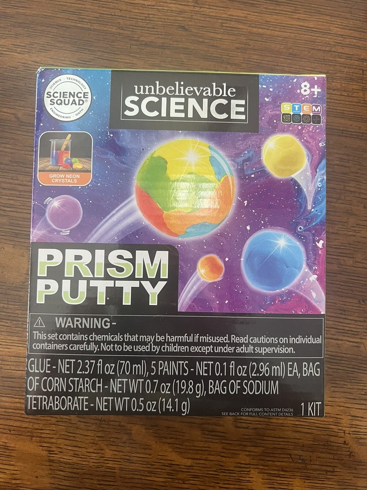 Unbelievable Science Kit Prism Putty
