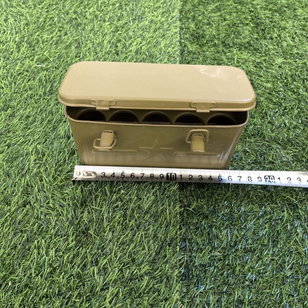 Old Chinese Military Surplus Tool Box Iron Box Soviet Made Tool Storage Box