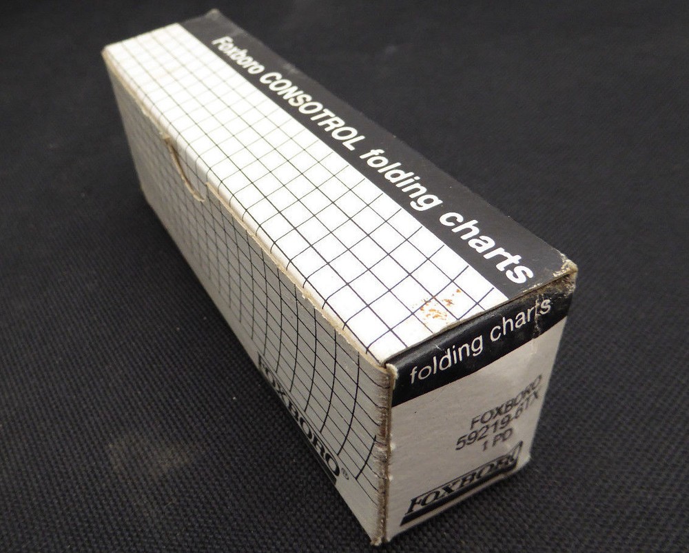 FoxBoro / Graphics Controls   59219-6TX    Folding Charts