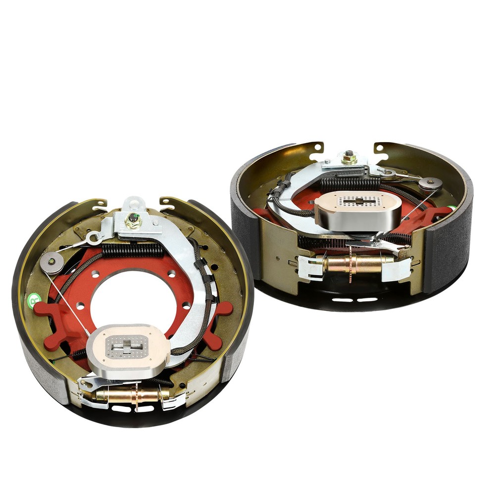 Four 12-1/4x3-3/8" 10K GD Electric Backing Plate 10000# Trailer Brake Fit US*