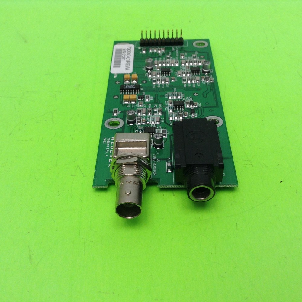Wegener Unity 4600 Digital Media Reciever/Decoder Cable Input Board Port Board