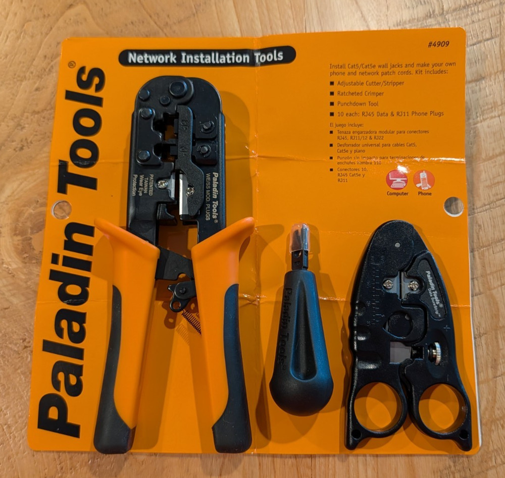 Paladin Network Installation tools 4909 Open Box