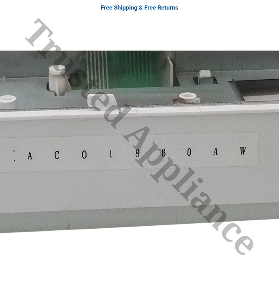 Microwave Control Panel Console R0130595 WHITE