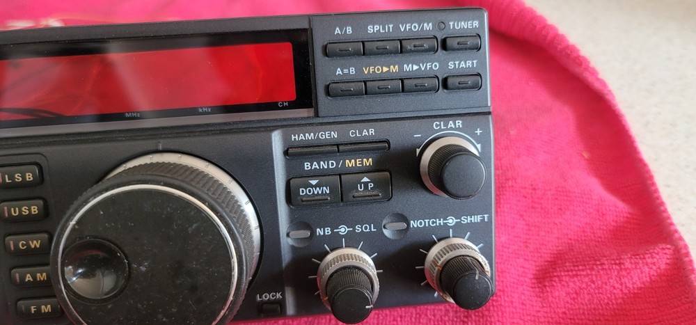 FRONT PANEL W/ CONTROLS FOR YAESU FT 890 HF TRANSCEIVER