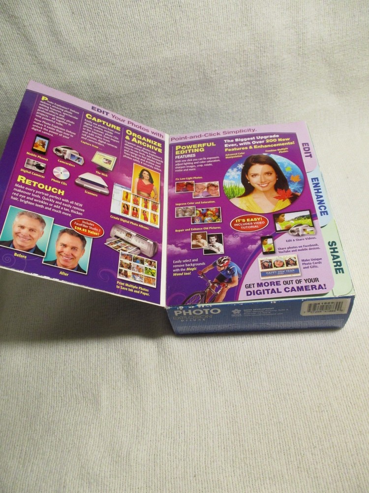 PHOTO EXPLOSION DELUXE VERSION 5, NEW OPEN BOX.