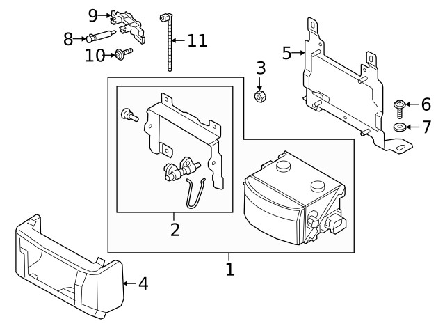 Genuine Audi Adapter 4KE-907-699