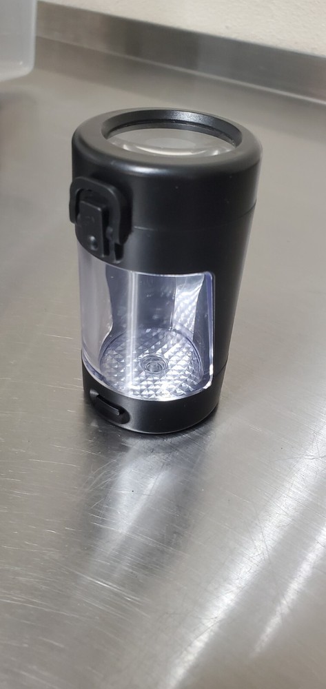 Magnifying LED Glow Glowing Jar Storage Jar