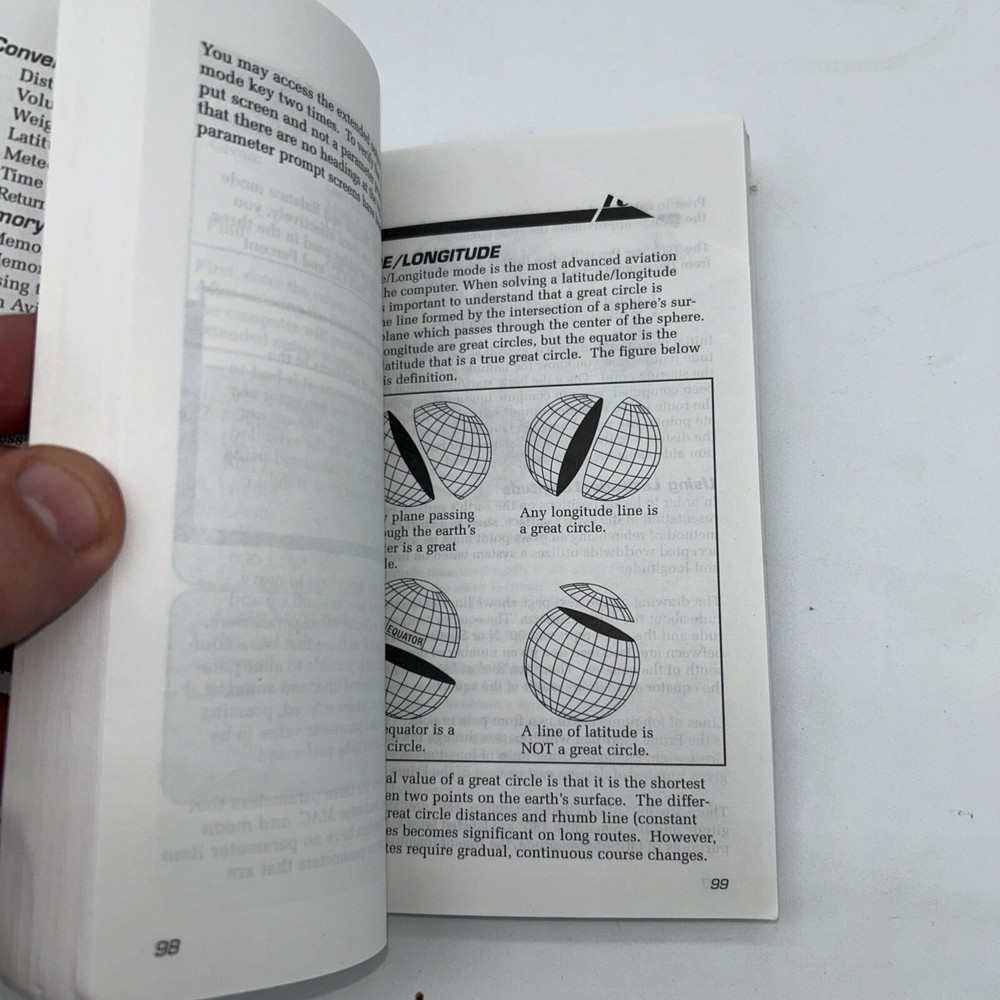 Tech star Pro Owners Manual Jeppesen Flight Computer & Organizer