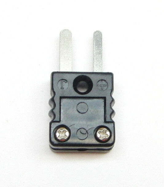 Connector, Type J, Black, Mini-Male