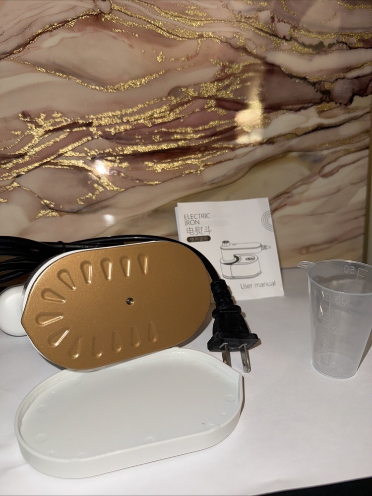 Mini Electric Iron With Folding Design