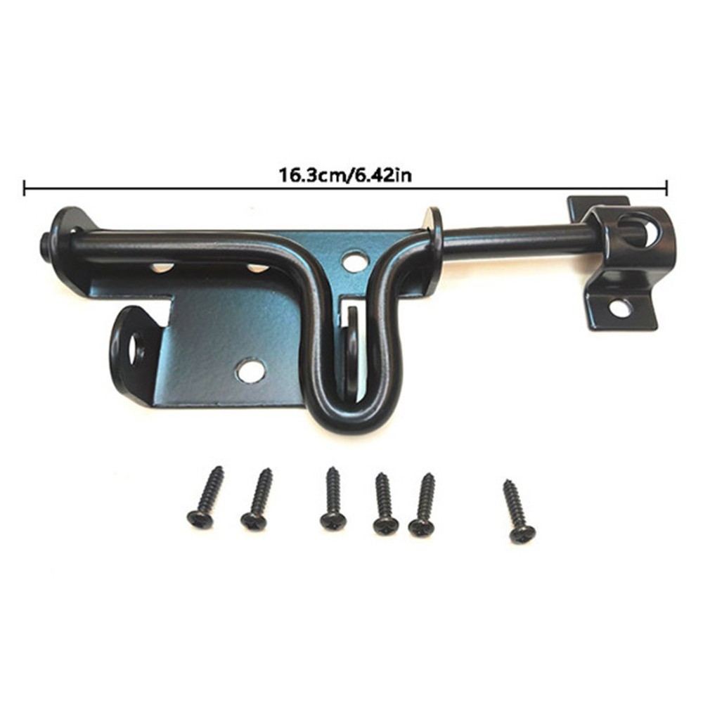 Multi Functional Iron Slide Bolt Lock Perfect Addition to Your Security Setup