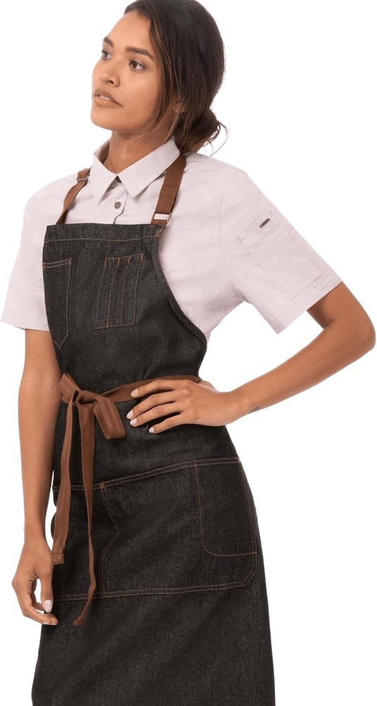 Unisex Memphis Bib Apron