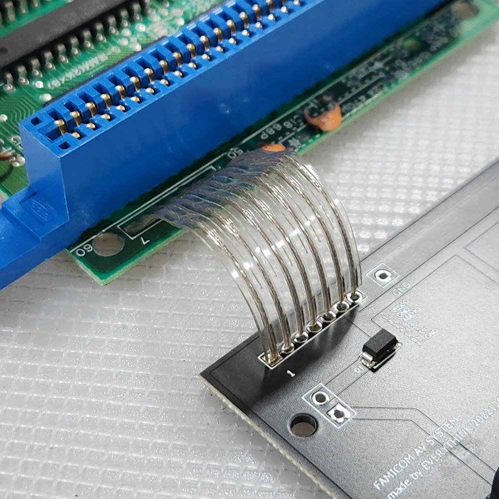 Famicom DIY AV Mod Kit for Composite Video