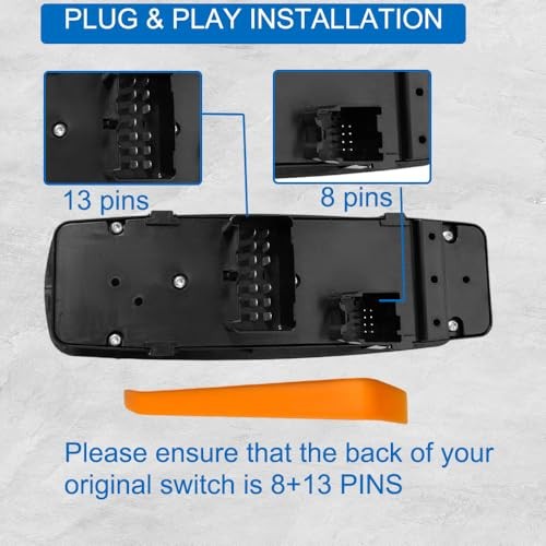 Power Window Switch Replacement for Dodge Dart 2013-2016 – Driver Side Master