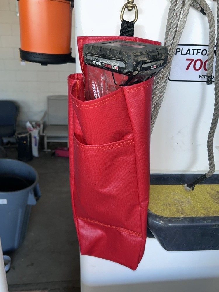 Utility Crimper/press Storage Bag Red