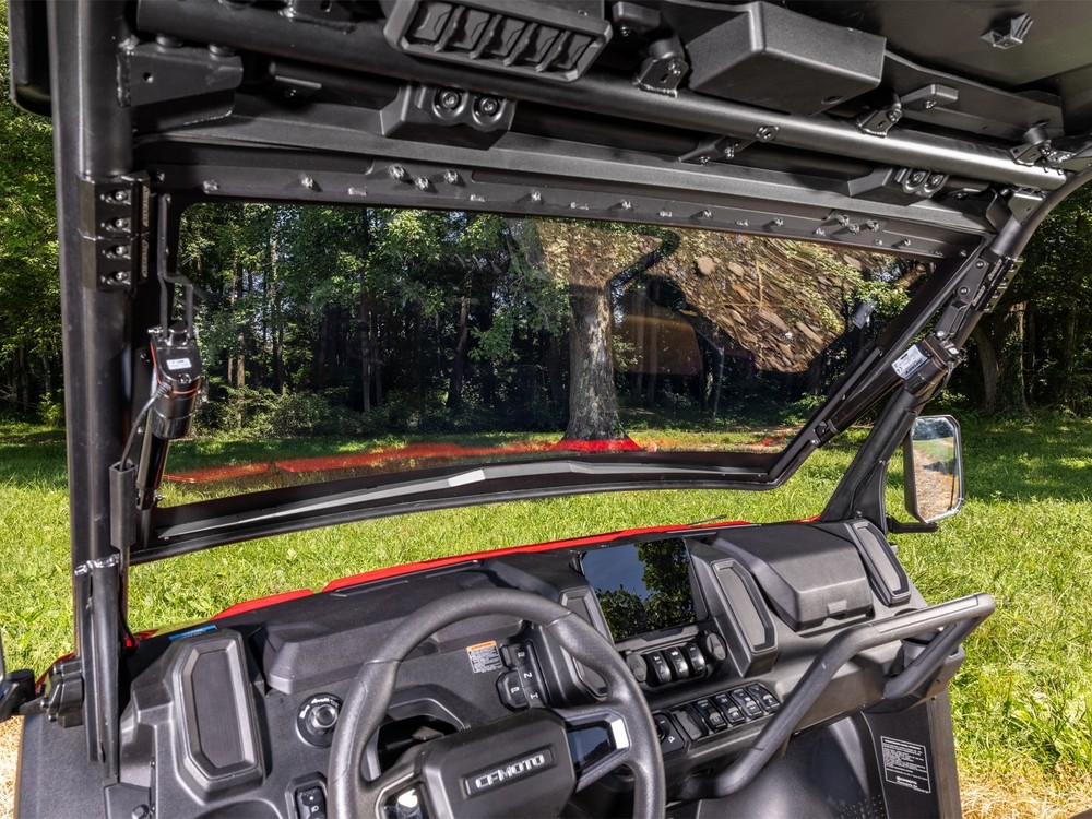SuperATV Maxdrive Power Flip Windshield for CFMoto U10 Pro/2025+