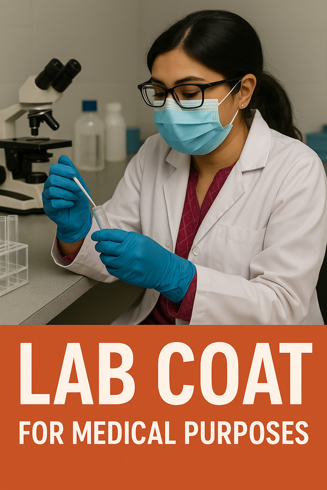 LAB COAT UNISEX FOR  ADULTS