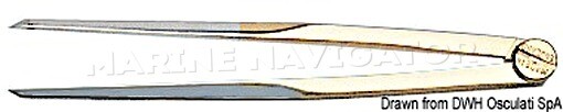 OSCULATI Navigation Compass Brass Divider 145mm