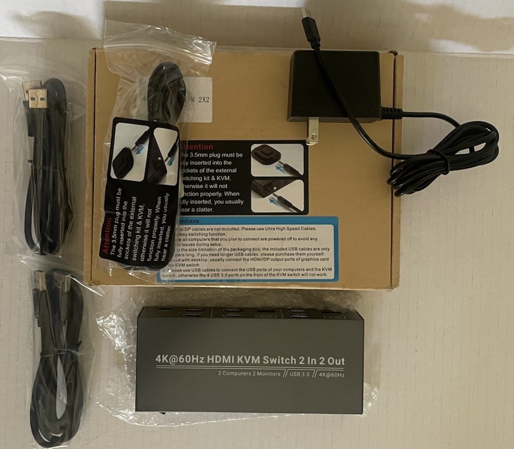 4K HDMI KVM Switch