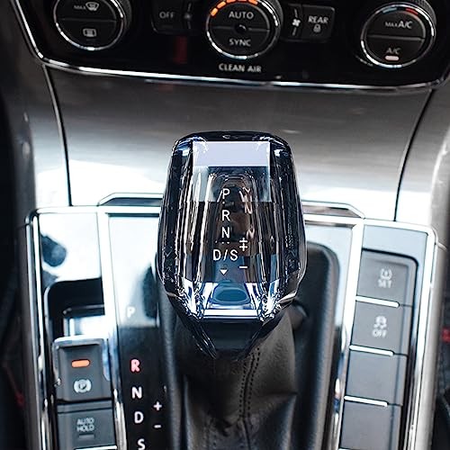Touch-Activated LED Illuminated Crystal Automatic Transmission Gear Shift